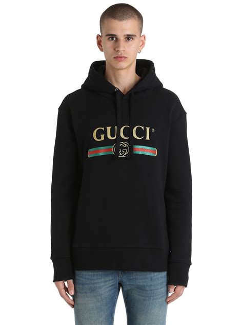 black on black gucci hoodie|adidas Gucci hoodie black.